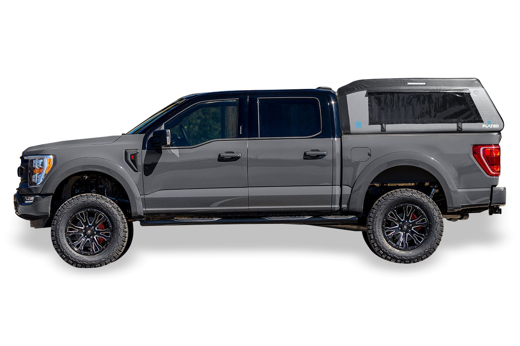 Flated Fullsize Truck Canopy